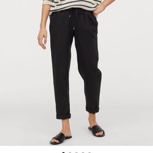 H&M Linen Joggers